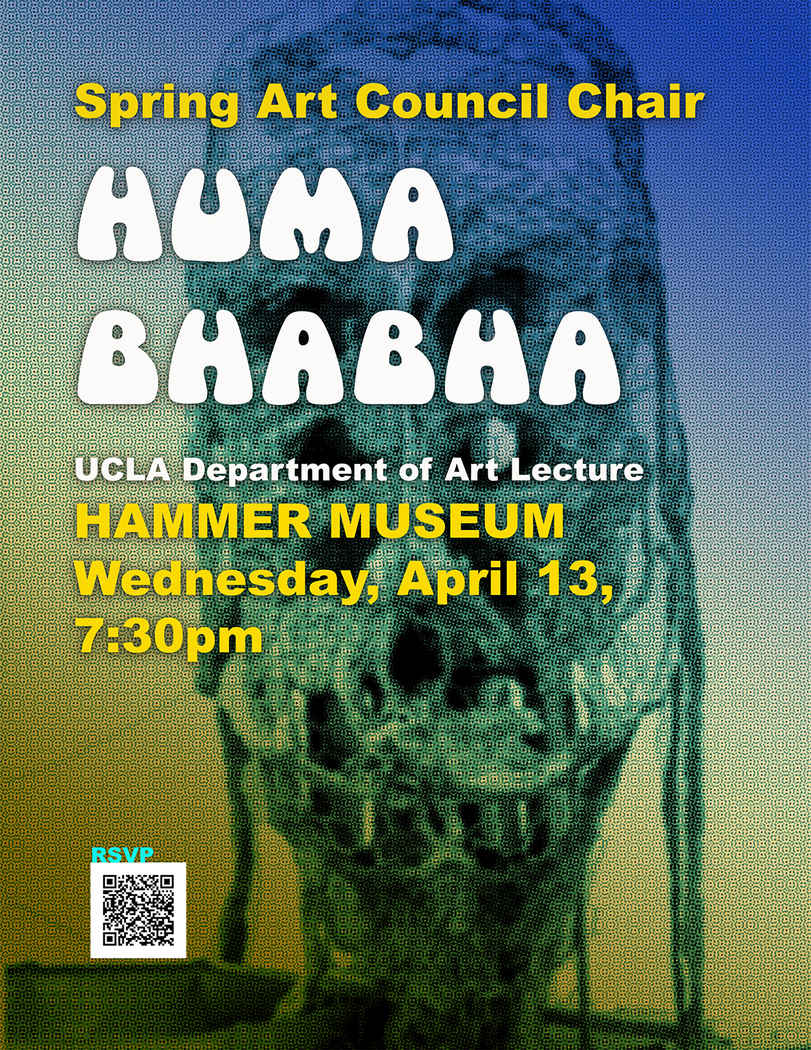 UCLA Dept of Art Lecture: Huma Bhabha 