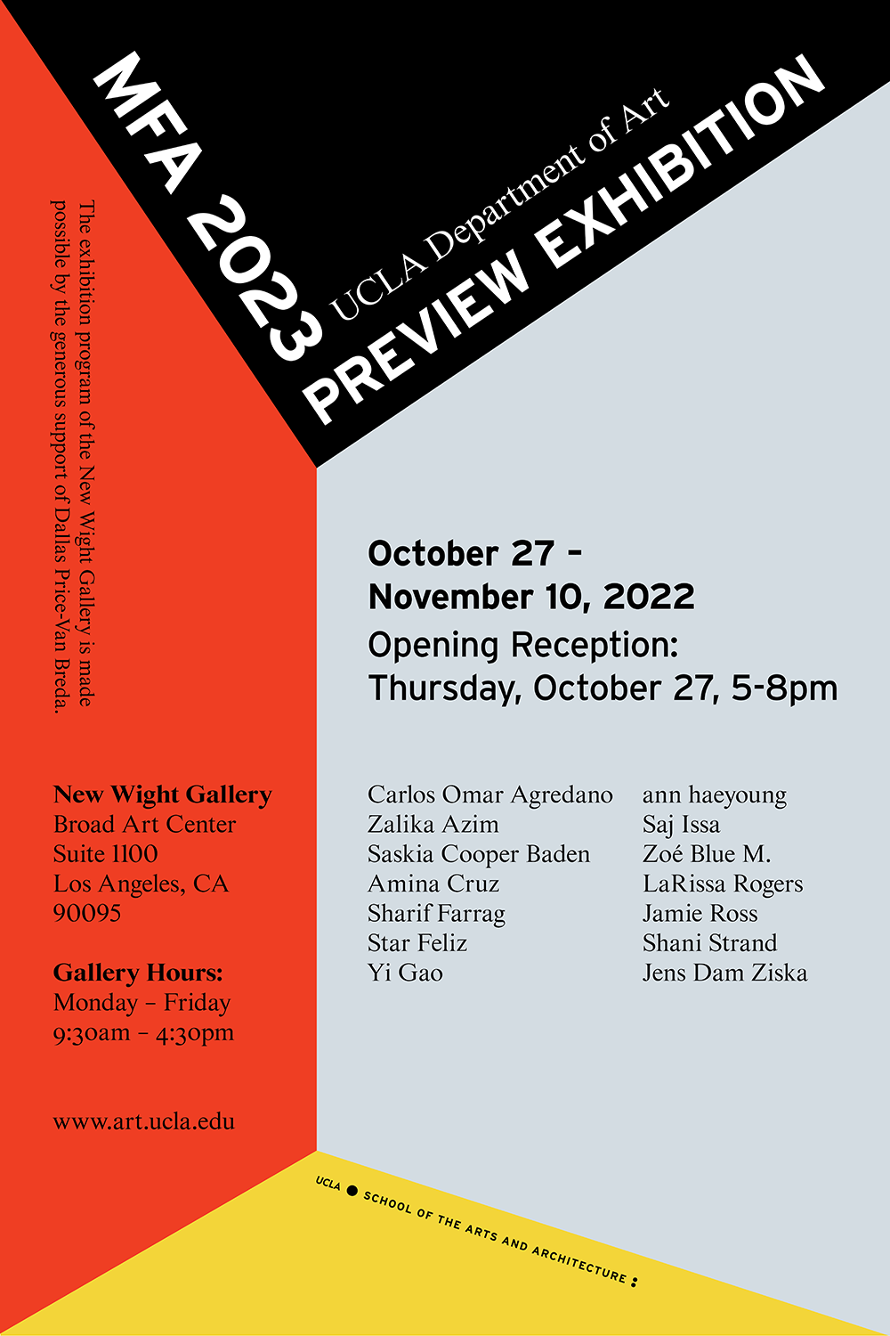 MFA 2023 Preview Exhibition 