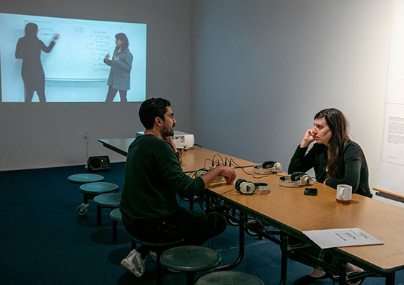 Installation work from an Interdisiplinary Studio graduate student